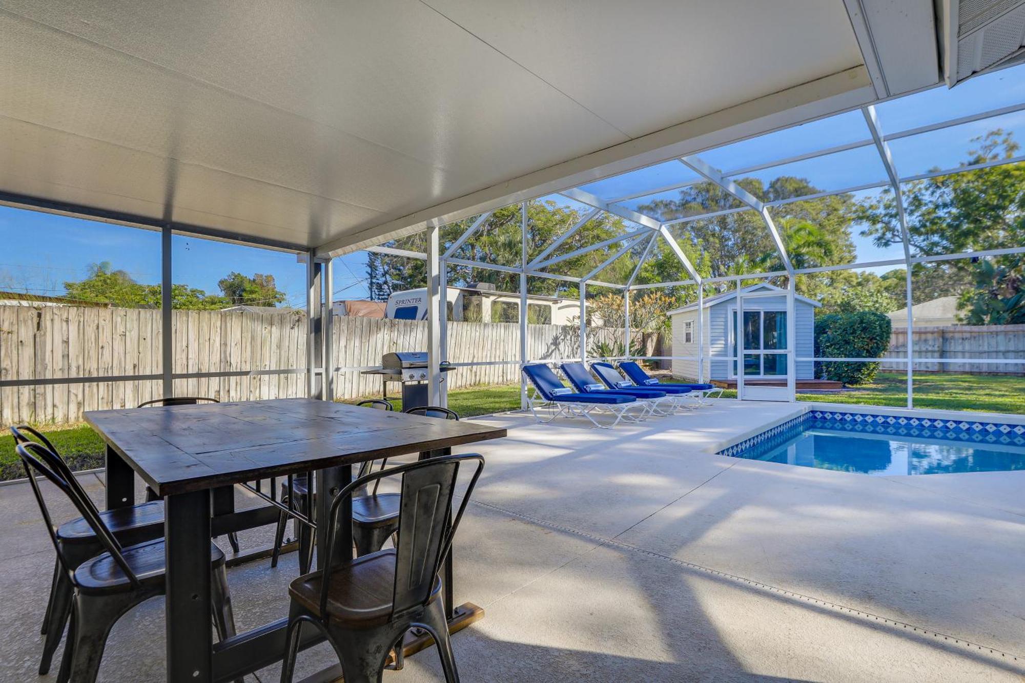 Pet-Friendly Bradenton Home Lanai With Heated Pool! Eksteriør bilde